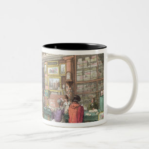 Interior from Ackermann's 'Repository of Arts, Lit Two-Tone Coffee Mug