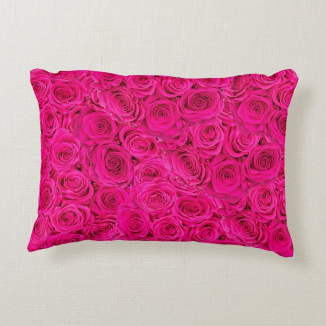 Interior Glitter Chic Silver Home Rose Marble Pill Decorative Cushion (Back)
