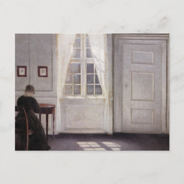 Interior in Strandgade, Sunlight on the Floor Postcard (Front)