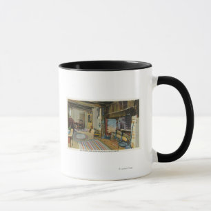 Interior Kitchen View of the John Alden House Mug