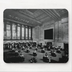 Interior New York Stock Exchange Lower Manhattan Mouse Mat