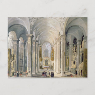 Interior of a Church 2 Postcard