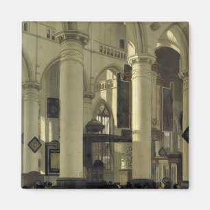 Interior of a church magnet