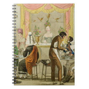 Interior of a Coffee House, pub. for William Pearm Notebook