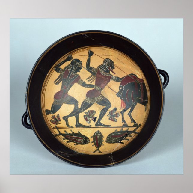 Interior of a cup poster (Front)