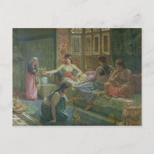 Interior of a Harem, c.1865 Postcard
