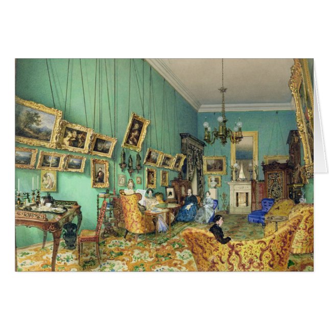 Interior of a living room, 1847 (Front Horizontal)