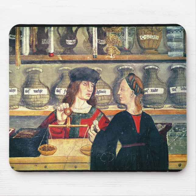 Interior of a Pharmacy Mouse Mat (Front)