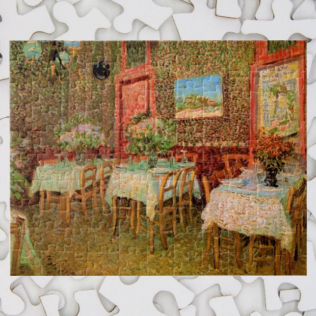 Interior of a Restaurant by Vincent van Gogh Jigsaw Puzzle (Creator Uploaded)