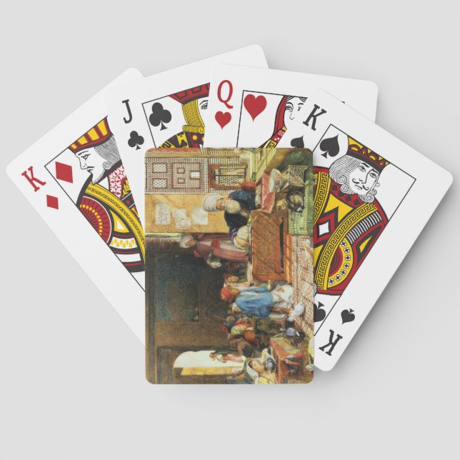 Interior of a School, Cairo, 1890 (w/c) (see also Playing Cards (Back)