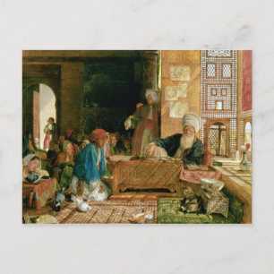 Interior of a School, Cairo Postcard