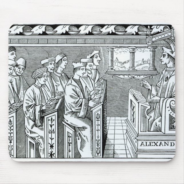 Interior of a School Mouse Mat (Front)