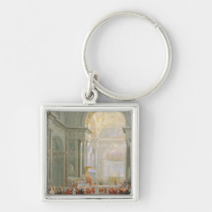 Interior of a St. Peter's, Rome Key Ring