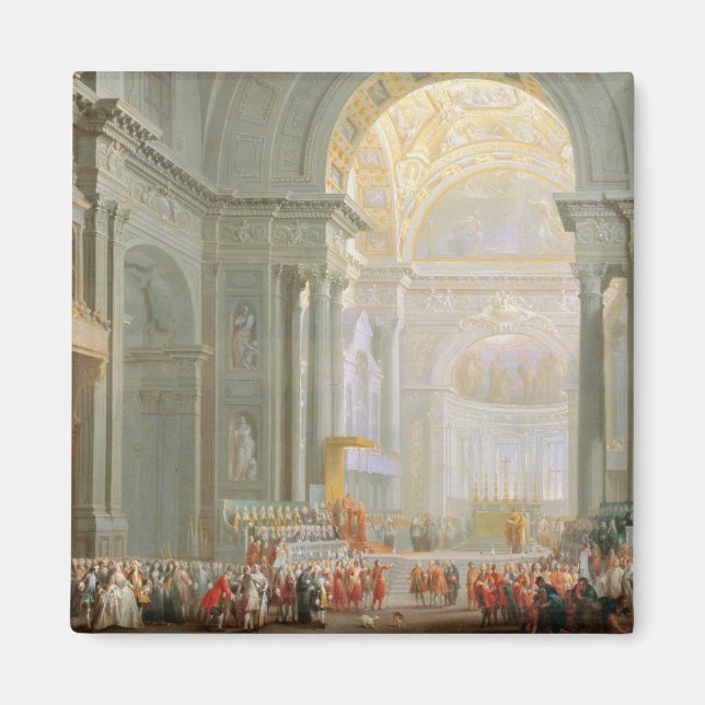 Interior of a St. Peter's, Rome Magnet (Front)