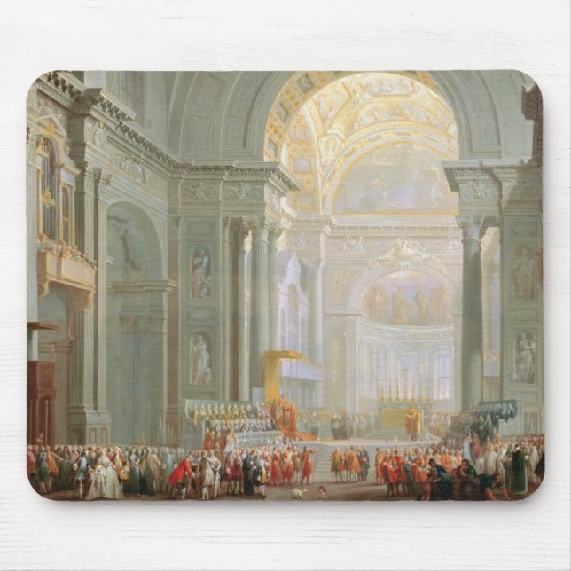 Interior of a St. Peter's, Rome Mouse Mat (Front)