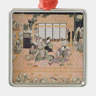 Interior of a Theatre Metal Tree Decoration