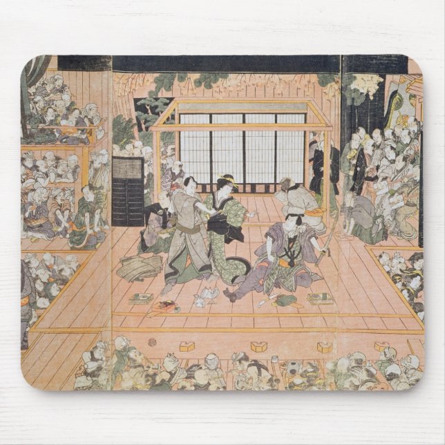 Interior of a Theatre Mouse Mat (Front)