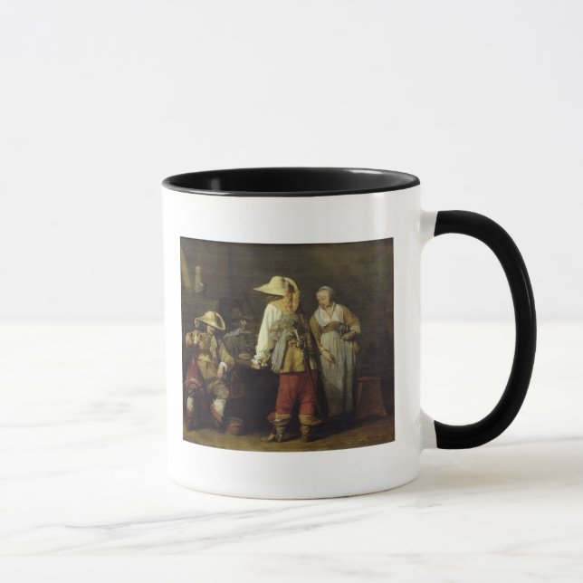 Interior of an Inn, 1636 Mug (Right)