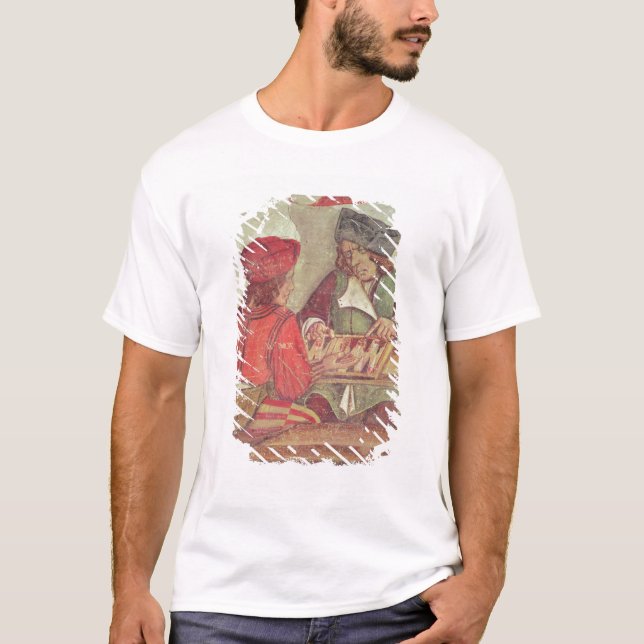 Interior of an Inn, detail of backgammon players T-Shirt (Front)