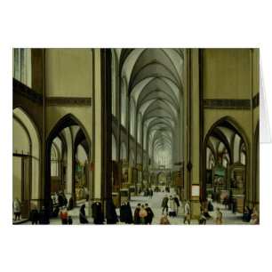 Interior of Antwerp cathedral