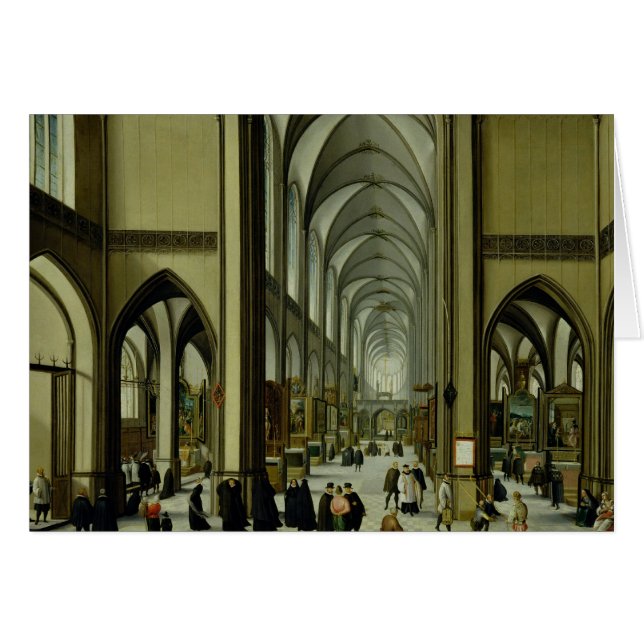 Interior of Antwerp cathedral (Front Horizontal)