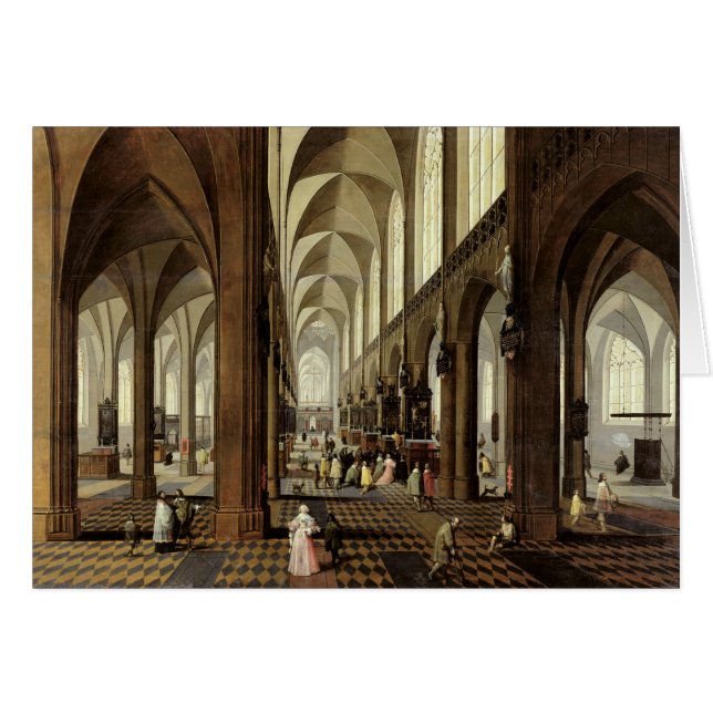 Interior of Antwerp Cathedral, c.1650 (Front Horizontal)