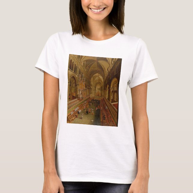 Interior of Canterbury Cathedral, c.1675-1700 (oil T-Shirt (Front)