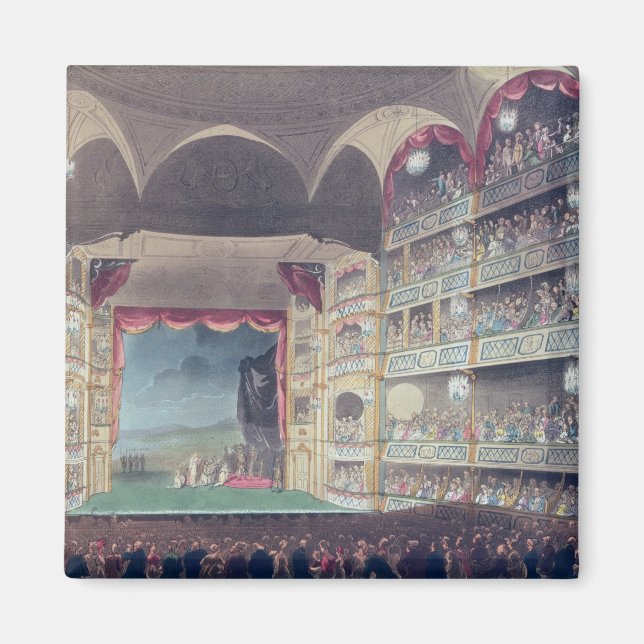 Interior of Drury Lane Theatre, 1808 Magnet (Front)