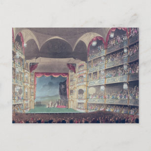 Interior of Drury Lane Theatre, 1808 Postcard