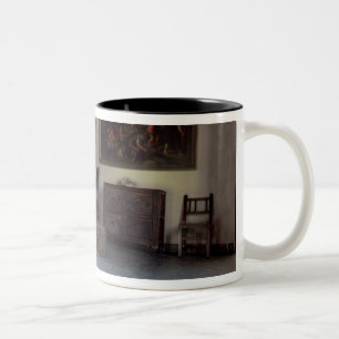 Interior of El Greco's studio Two-Tone Coffee Mug