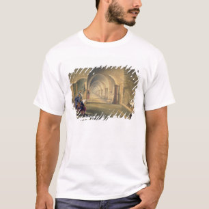 Interior of Fort Nicholas, plate from 'The Seat of T-Shirt