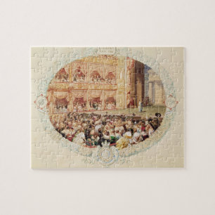 Interior of Her Majesty's Theatre, close of the se Jigsaw Puzzle