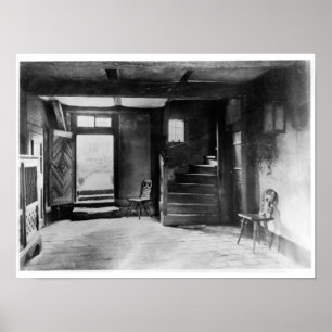 Interior of Johann Sebastian Bach's  house Poster