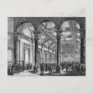Interior of Lloyd's of London Postcard