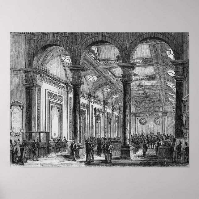 Interior of Lloyd's of London Poster (Front)