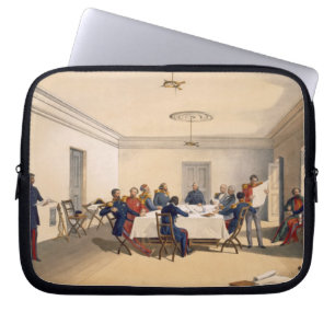 Interior of Lord Raglan's Head Quarters, plate fro Laptop Sleeve
