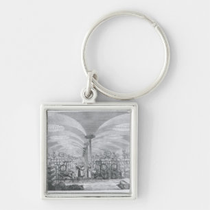 Interior of Marshall's Flax-Mill Key Ring
