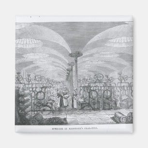 Interior of Marshall's Flax-Mill Magnet