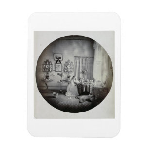 Interior of Muckross House, c.1865 (albumen print) Magnet