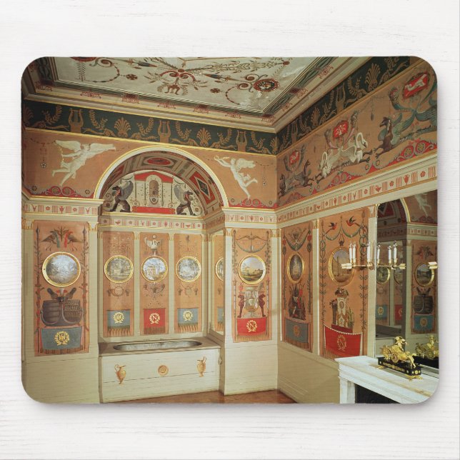 Interior of Napoleon's bathroom, built in 1807 Mouse Mat (Front)