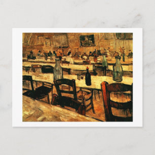 Interior of Restaurant in Arles, Vincent van Gogh Postcard