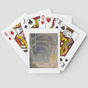 Interior of St. John's Palace, Eltham, c.1793 (w/c Playing Cards
