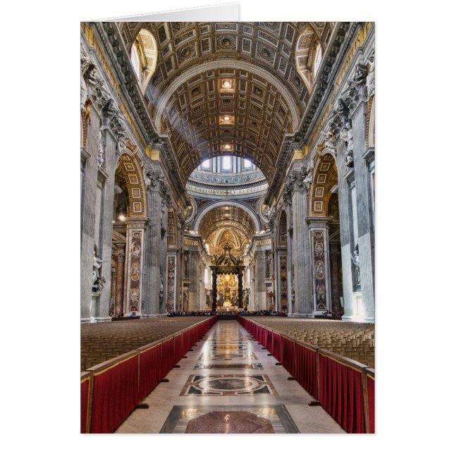 Interior of St. Peter's Basilica (Front)