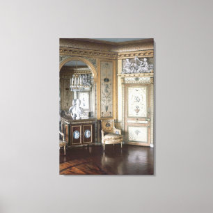 Interior of the boudoir of Marie Antoinette Canvas Print