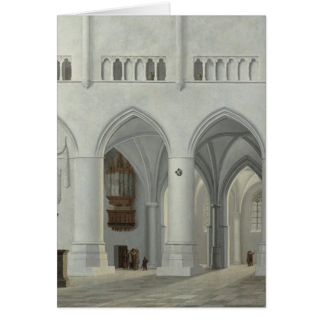 Interior of the Church of St. Bavo, Haarlem (Front)