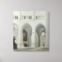 Interior of the Church of St. Bavo, Haarlem
