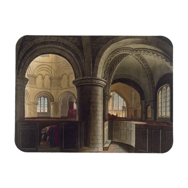 Interior of the Church of the Holy Sepulchre, Camb Magnet (Horizontal)