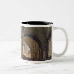 Interior of the Church of the Holy Sepulchre, Camb Two-Tone Coffee Mug