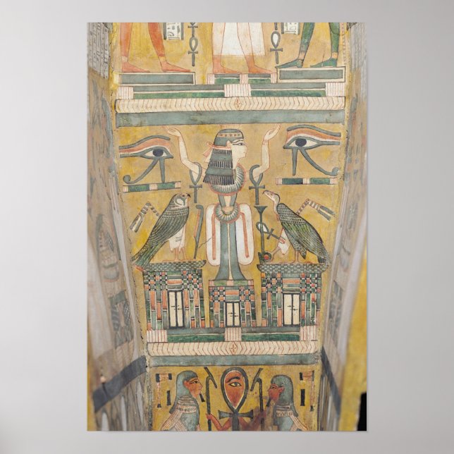 Interior of the coffin of Imenemipet Poster (Front)