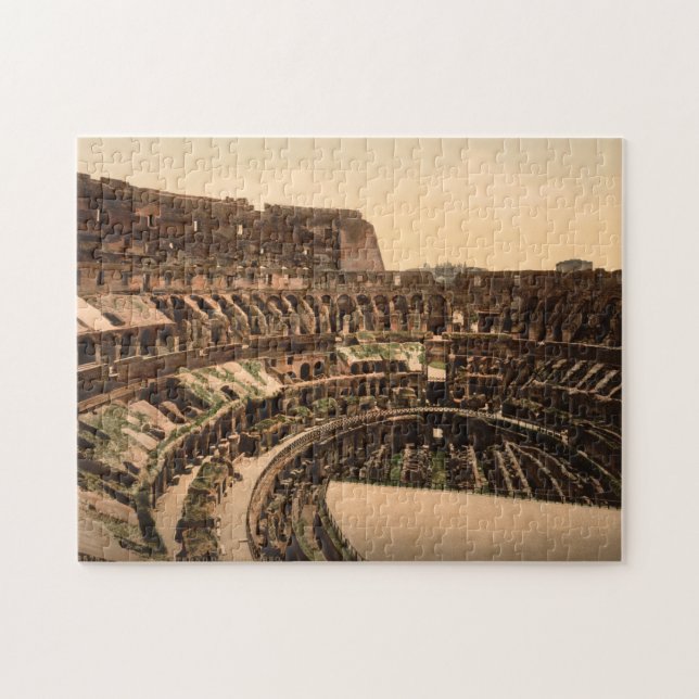 Interior of the Colosseum, Rome, Italy Jigsaw Puzzle (Horizontal)